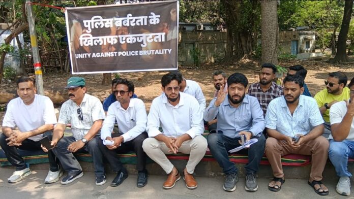 Jamshedpur Public Protest Against Police Jamshedpur Public Protest Against Police