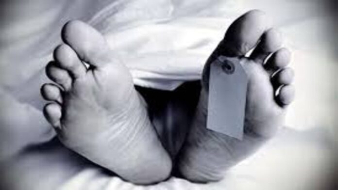 कुटी मशीन में फंसकर मजदूर की मौत पलामू के बटसारा गांव में कुटी मशीन हादसे के बाद घटनास्थल पर जुटे ग्रामीण