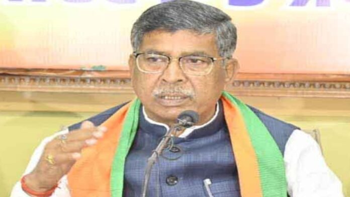 BJP leader Aditya Sahu speaking on Arjun Munda disrespect issue in Chaibasa against Hemant Soren government