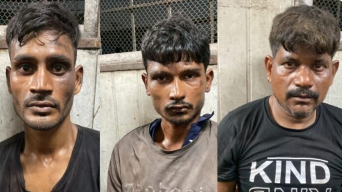 टाटा स्टील प्लांट में चोरी की कोशिश के बाद पकड़े गए आरोपित