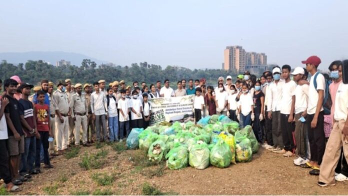 Sonari Domuhani river cleaning drive World Environment Week Jamshedpur cleanliness campaign
