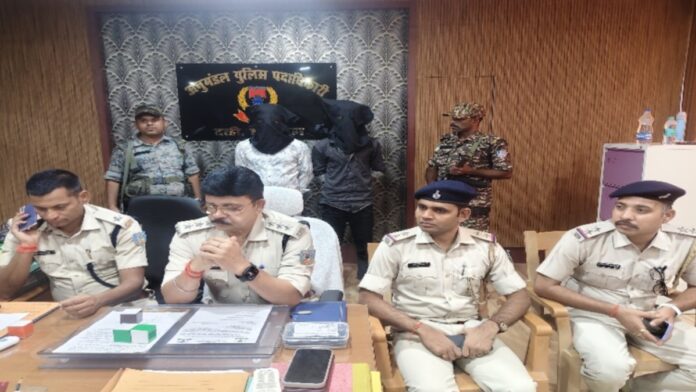 विक्की सोनी हत्याकांड मामले में जांच करती पुलिस और गिरफ्तार आरोपी