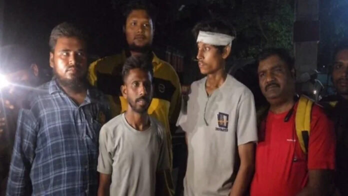 Jamshedpur Jugsalai delivery boy robbery attack CCTV police investigation Jharkhand news