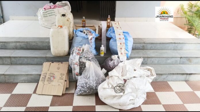 Jamshedpur Fake Foreign Liquor Factory