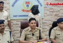 Jamshedpur Criminal Arrest: बागबेड़ा में कुख्यात अनूप बंगाली गिरफ्तार Jamshedpur Criminal Arrest