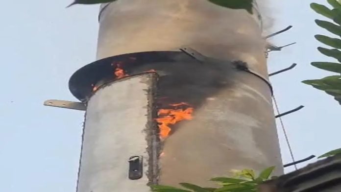 Dhanbad Mobile Tower Fire