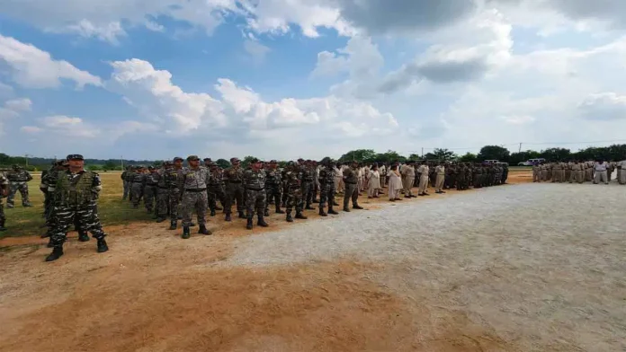Khunti Durga Puja Security